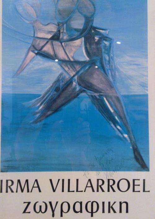 Irma Villarroel - Acclaimed International Poet and Painter - Signed print!